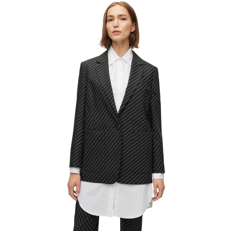 ボス レディース アウター ジャケット・ブルゾン Boss Women's Jakua Formal Jacket Black ブラック