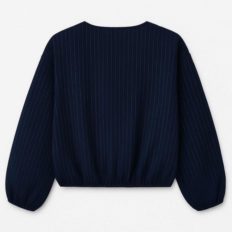 アイソウイットファースト レディース アウター ジャケット・ブルゾン I Saw It First Bubble Hem Jacket Navy ネイビー