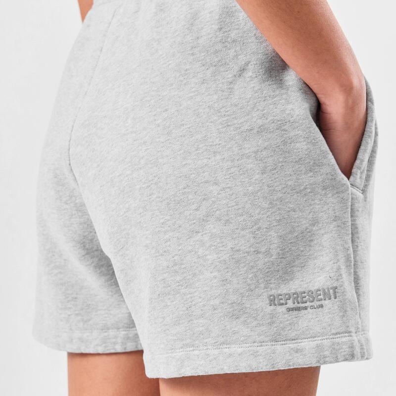 リプレゼント レディース ボトムス 二分の一ズボン下・さる股引き 遊撃手ズボン下 Represent Women\u0027s Owners Club Shorts Elasticated Waistbandrawstringrey Marl 薄墨色 パンツ-レディースファッション-ボトムス