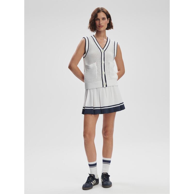 バーレイ レディース トップス シャツ ニット Varley Women's Leilani Knitted Tank Top white bl night ホワイト