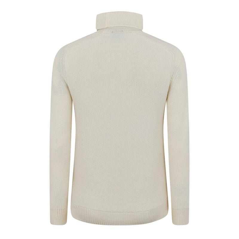 ボス メンズ アウター ニット・セーター Boss Men's Roll Neck Sweater Open White ホワイト
