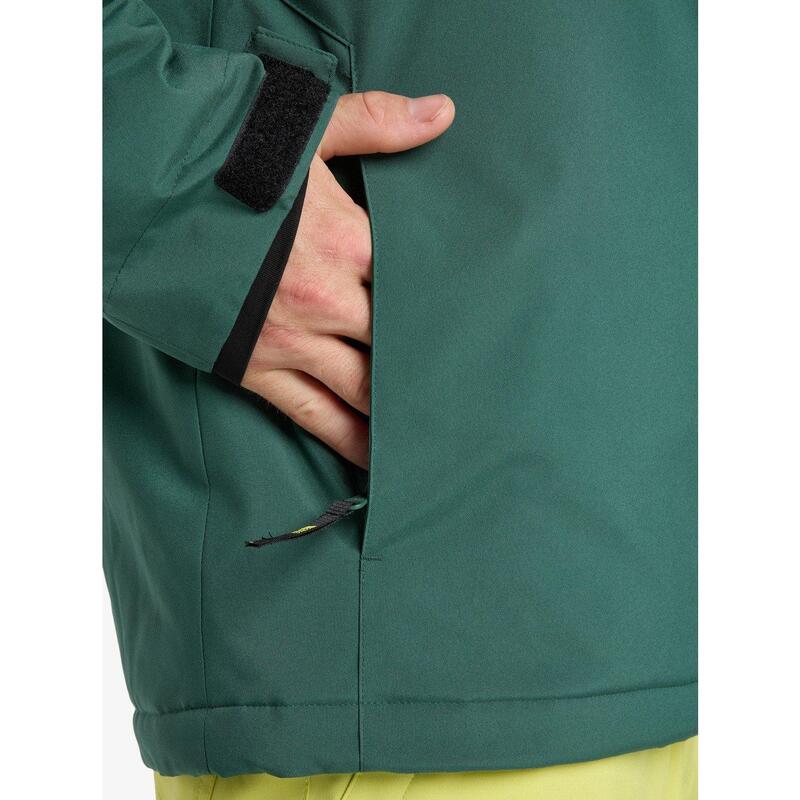 クイックシルバー メンズ アウター ジャケット・ブルゾン Quiksilver Titan Jkt Sn54 Green グリーン