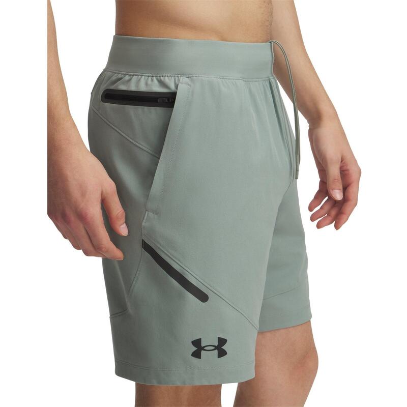 アンダーアーマー メンズ ボトムス ハーフパンツ・ショーツ ショートパンツ Under Armour Unstoppable Performance Gym Shorts Green グリーン