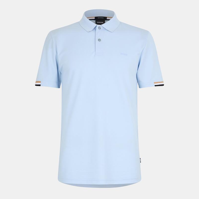 ボス メンズ トップス ポロシャツ Boss Men's HBB Parlay 147 Timeless Design Polo Shirt Light/Pstl Blue ブルー|ReVida 店