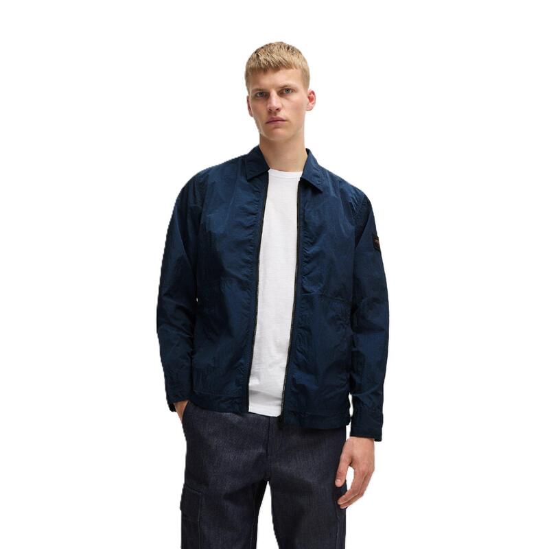 ボス メンズ トップス シャツ オックスフォード Boss Leejay M 10260256 01 Oxford Shirt Mens Open Blue ブルー