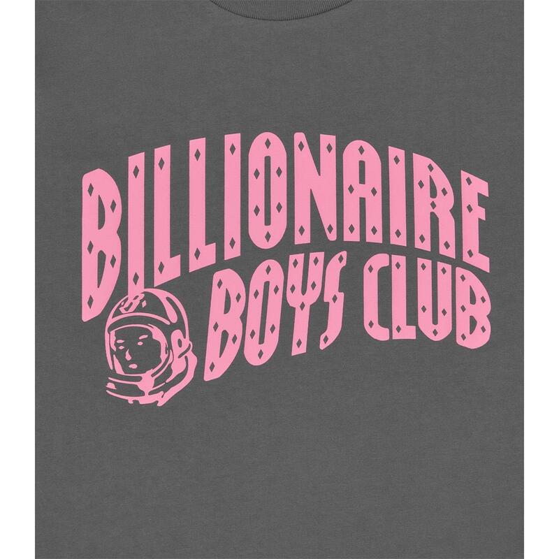 ビリオネアボーイズクラブ メンズ トップス Tシャツ ロゴ Billionaire Boys Club Arch Logo T-Shirt Space Pink ピンク