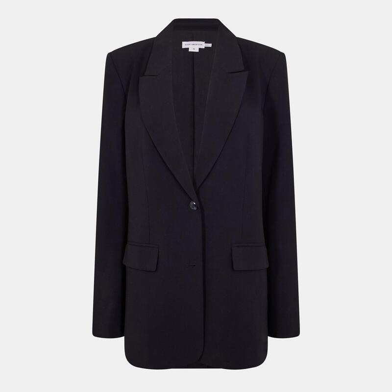 グッドアメリカン レディース トップス シャツ ブレザー Good American Good Oversizd Blazer Ld99 Black ブラック｜ReVida 店