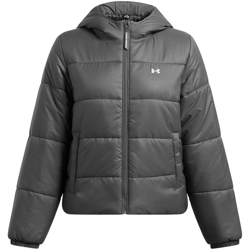 アンダーアーマー レディース アウター ジャケット・ブルゾン Under Armour Lightweight Puffer Jacket Gray グレー｜ReVida 店 11,506円