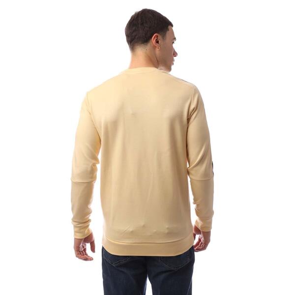 ライルアンドスコット メンズ アウター パーカー・スウェット シャツ Lyle and Scott Pocket Branded Crew Sweatshirt Yellow イエロー