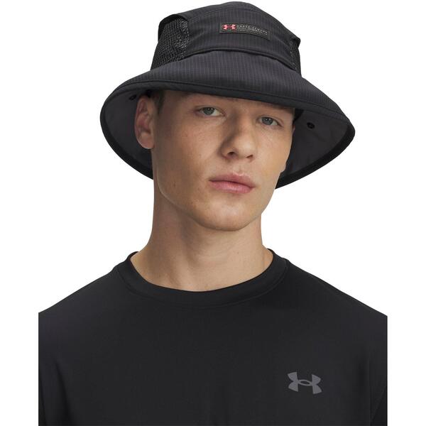 アンダーアーマー メンズ アクセサリー 帽子 Under Armour Summit Upf Bucket Sn99 Black ブラック