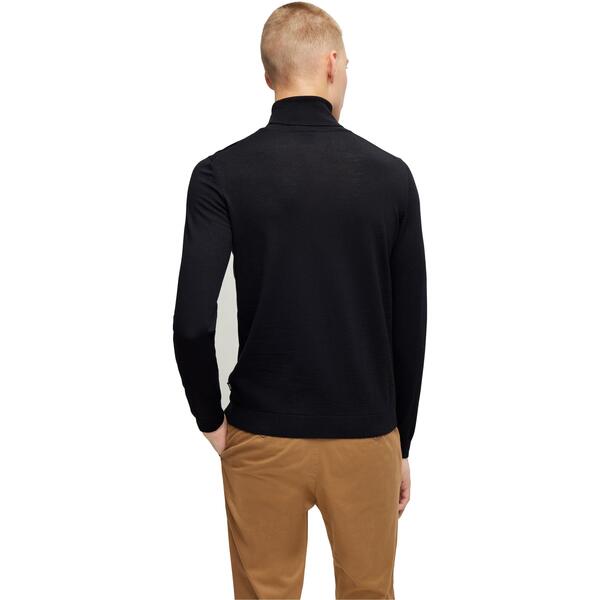 雇い主 メンズ アウター 編み物・プルオーバー Boss Musso-P 10241489 01 Black 黒いこと