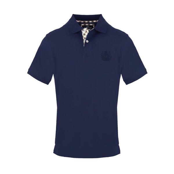 アクアスキュータム メンズ トップス スポーツシャツ Aquascutum Polo 錫99 Navy 米国海軍