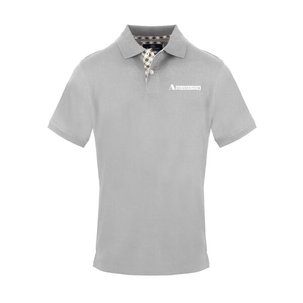 アクアスキュータム メンズ トップス スポーツシャツ Aquascutum Polo 錫99 Grey 薄墨色