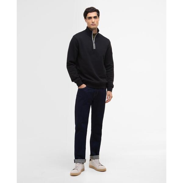 バブアー メンズ アウター 編み物・プルオーバー Barbour International Mens Rufforth Jumper Black BK11 黒いこと