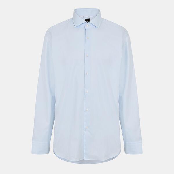 ボス メンズ トップス シャツ Boss H-Joe-Spread-C1-222 10270629 0 Light/Pstl Blue ブルー｜ReVida 店