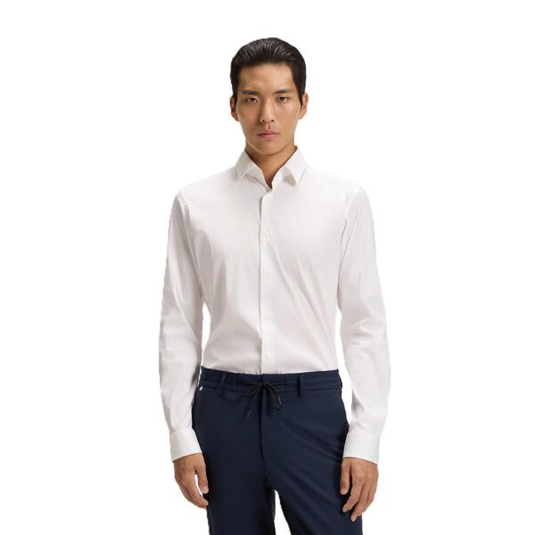 ボス メンズ トップス シャツ オックスフォード Boss P-Ray-S-Kent-C1-224 10151300 Oxford Shirt Mens White ホワイト 14,024円