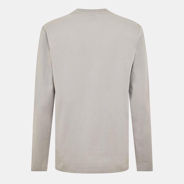 主任者 メンズ トップス プルオーバー ロゴタイプ Boss HBG Long T-Shirt with Iconic Logopen Grey 063 薄墨色
