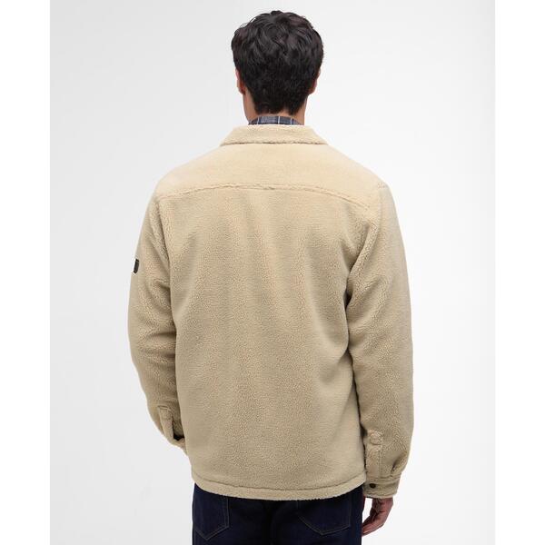 バブアー メンズ トップス シャツ Barbour International Mens Trident Overshirt Mist BE12|ReVida 店