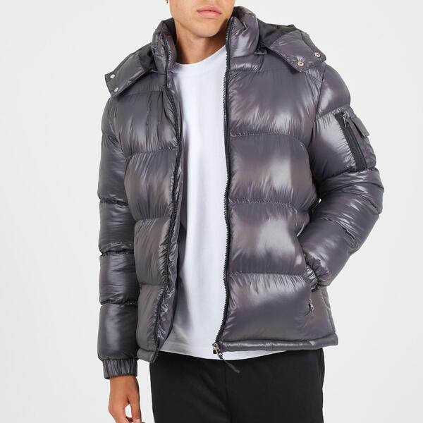 ブレーブソウル メンズ アウター ジャケット・ブルゾン Brave Soul Padded Jacket Sn62 Grey グレー｜ReVida 店