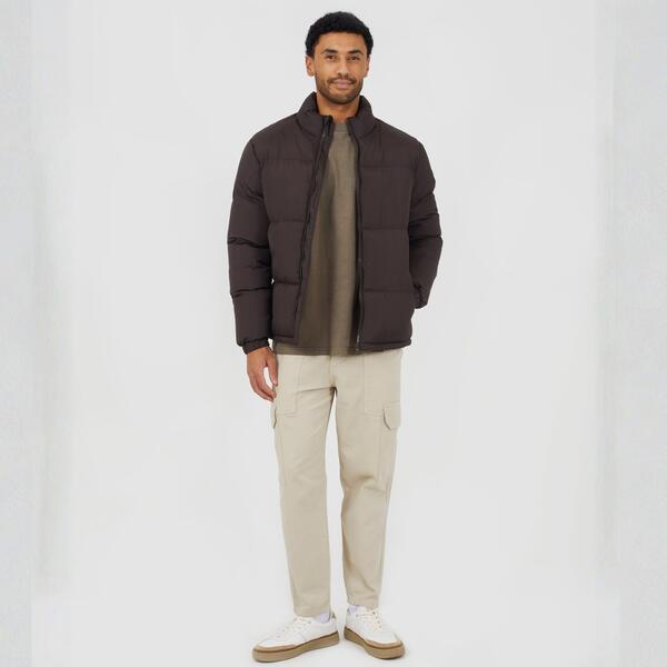 ブレーブソウル メンズ アウター 上衣・上衣 Brave Soul Padded Jacket 錫62 Brown 赤銅色