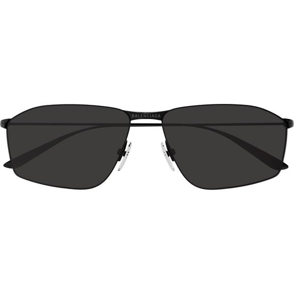 バレンシアガ メンズ 付属品 サングラス・アイウェア Balenciaga Rectangle Sunglasses Black/Grey 黒いこと