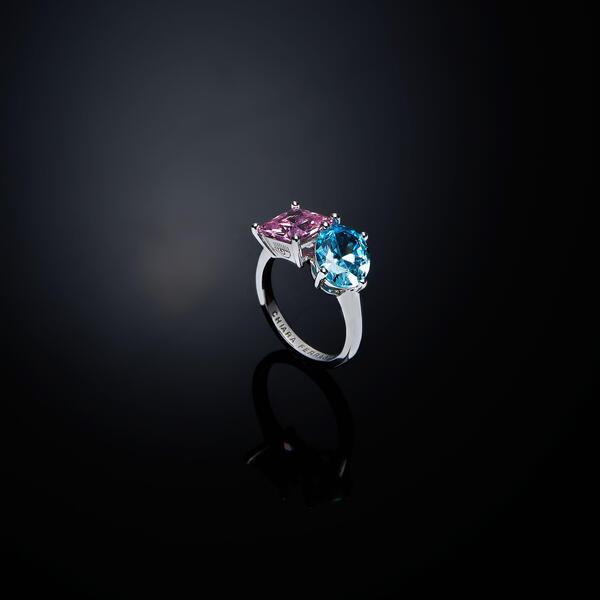 シアラフェラーニ レディース アクセサリー 指輪 Chiara Ferragni Rainbow Stack Rings Multi マルチカラー
