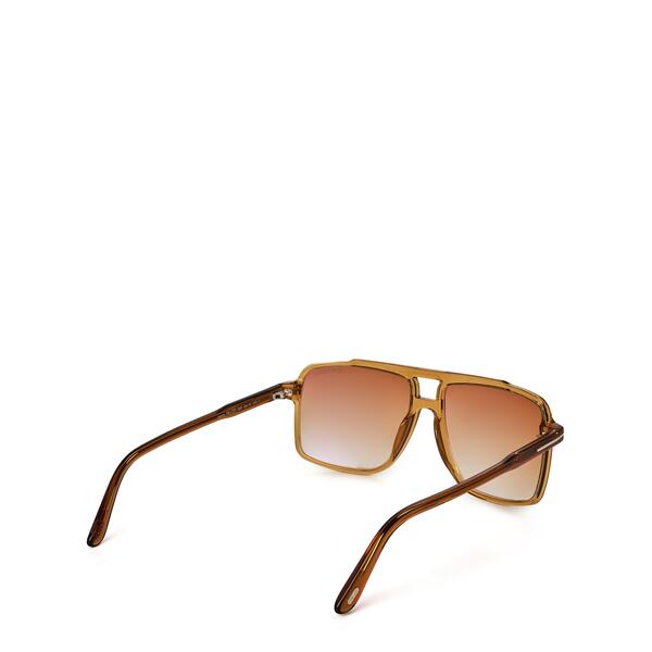 トム・ジェラルド・r・フォード メンズ 佩び物 サングラス・アイウェア Tom Ford Kemp Sunglasseshinyellow 黄色