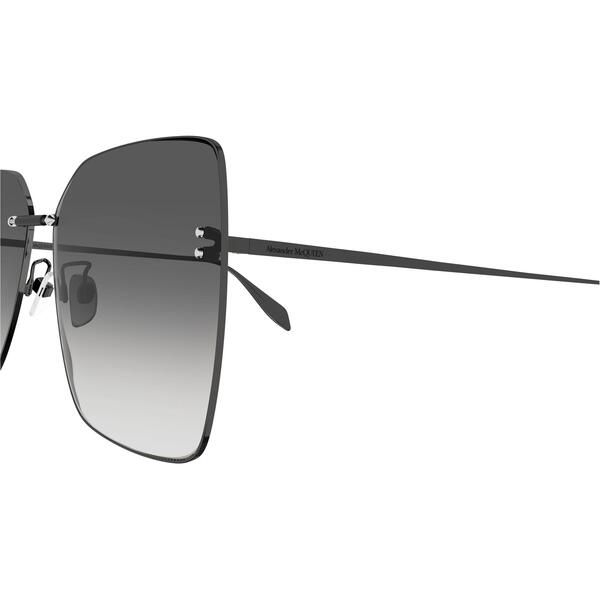アレキサンダー・マックイーン レディース 付属品 サングラス・アイウェア Alexander McQueen Women\u0027s Retro Alexander McQueen Oversized Butterfly Sunglasses Ruthenium
