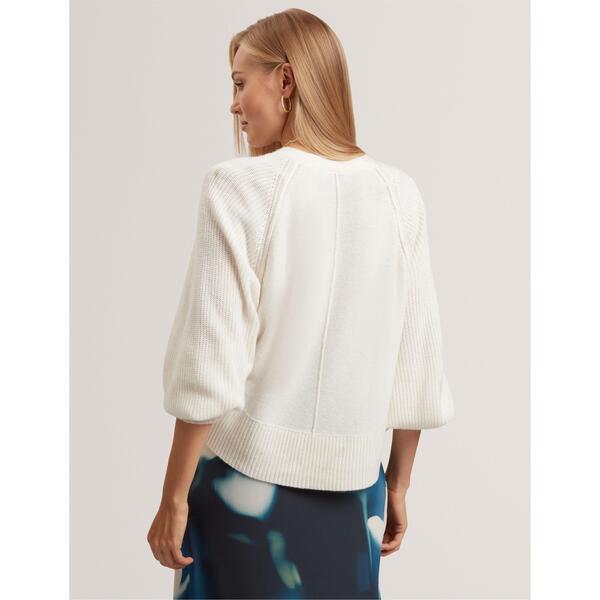 テッドベーカー レディース アウター ニット・セーター クルーネック Ted Baker Ted Crew Neck Jumper Ld61 Ivory アイボリー