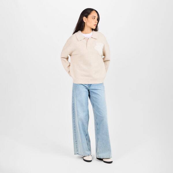 ザ クチュール クラブ レディース トップス ポロシャツ The Couture Club Couture Fluffy Polo Ld61 Beige ベージュ|ReVida 店