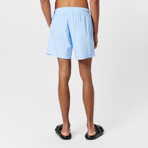 アレキサンダー・マックイーン メンズ 水着 ハーフパンツ・ショーツ ショートパンツ ロゴ Alexander McQueen Men's Alex Logo Swim Shorts Pale Blue ブルー