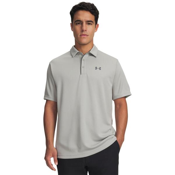 アンダーアーマー メンズ トップス ポロシャツ Under Armour Tech Polo Mens Titanium/Gray グレー