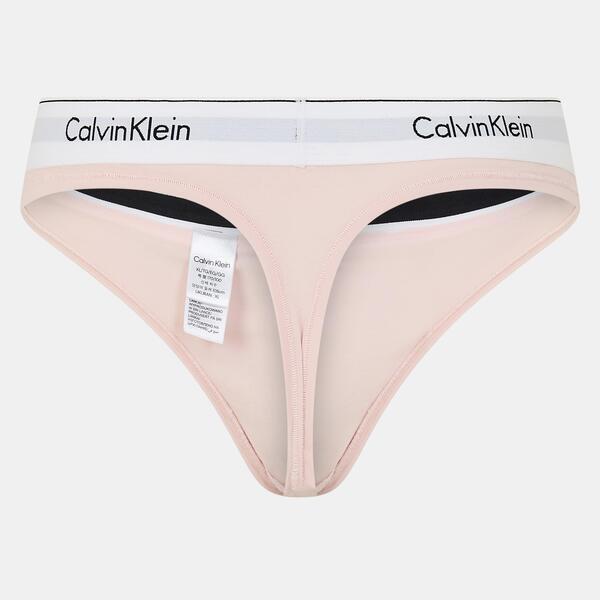 カルバンクライン レディース アンダー御召しもの ズボン下 Calvin Klein Thong Vibrant Pink サクラ色