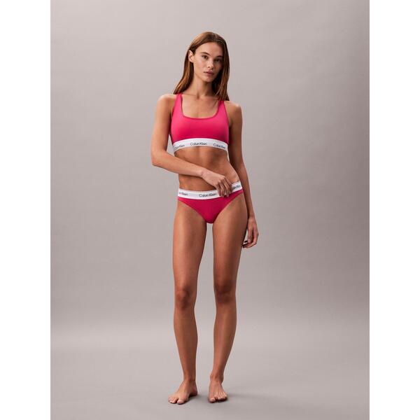 カルバンクライン レディース アンダーウェア ブラジャー コットン ロゴ Calvin Klein Modern Cotton Logo Bralette Vibrant Pink ピンク 9,706円