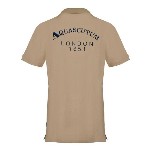 アクアスキュータム メンズ トップス スポーツシャツ Aquascutum Polo 錫99 Beige ベージュ