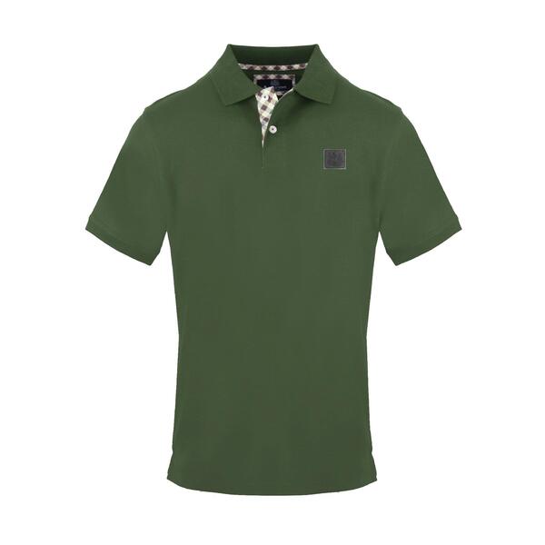 アクアスキュータム メンズ トップス スポーツシャツ Aquascutum Polo 錫99 Military Green 緑であること