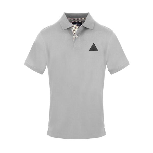 アクアスキュータム メンズ トップス スポーツシャツ Aquascutum Polo 錫99 Grey 薄墨色