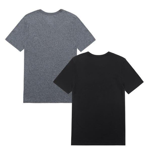 ハーレー メンズ トップス Tシャツ Hurley 2Pk Crew T-Shirts Black Grey ブラック