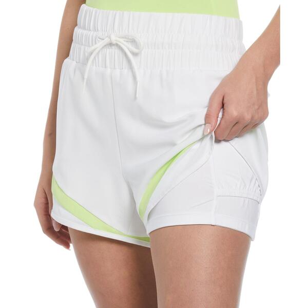 オリジナルペンギン レディース ボトムス カジュアルパンツ Original Penguin Tn HWst Shrt Ld99 Bright White ホワイト