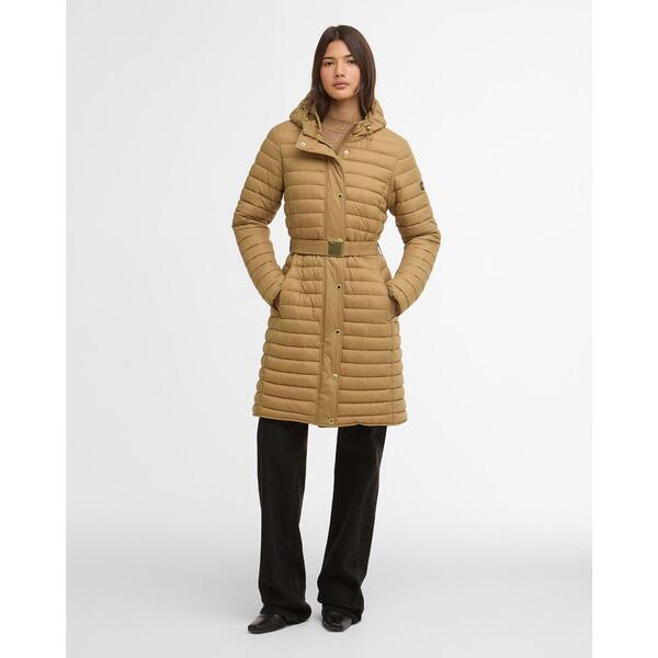 バブアー レディース アウター ジャケット・ブルゾン Barbour International Womens Longline Jada Puffer Jacket Antique Bronze