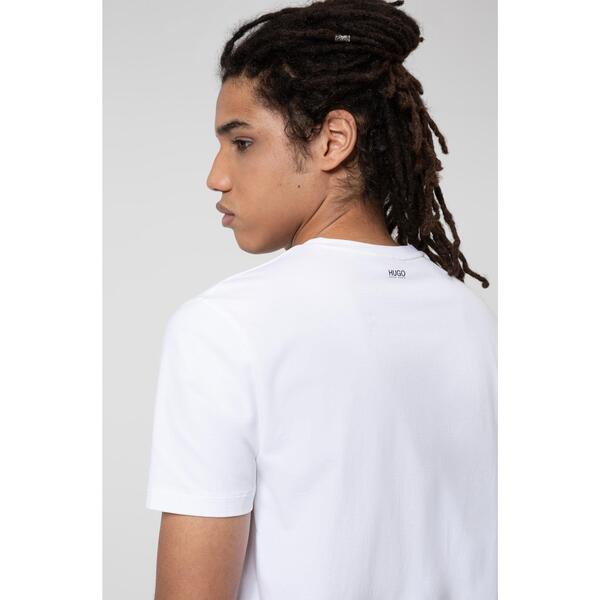 フューゴ メンズ トップス プルオーバー Vのど首 Hugo Short Sleeve V Neck T Shirt Open Misc