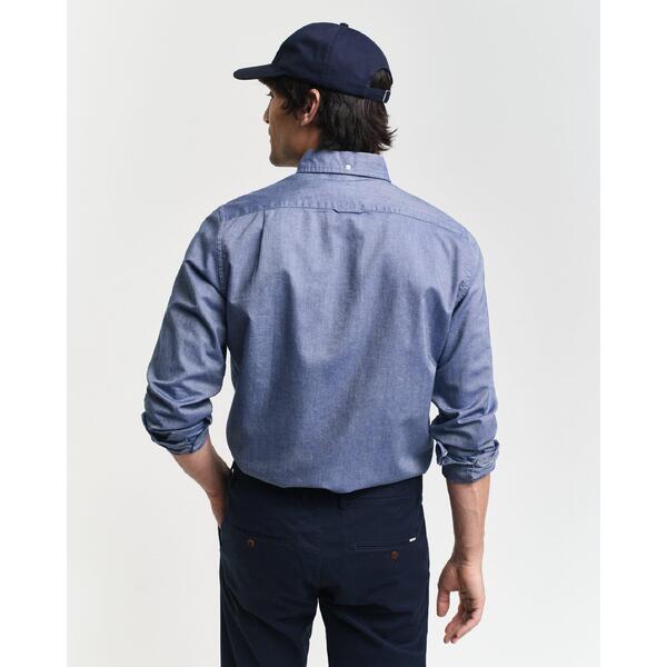 ガント メンズ トップス シャツ オックスフォード Gant Slim-Fit Classic Oxford Shirt Blue ブルー