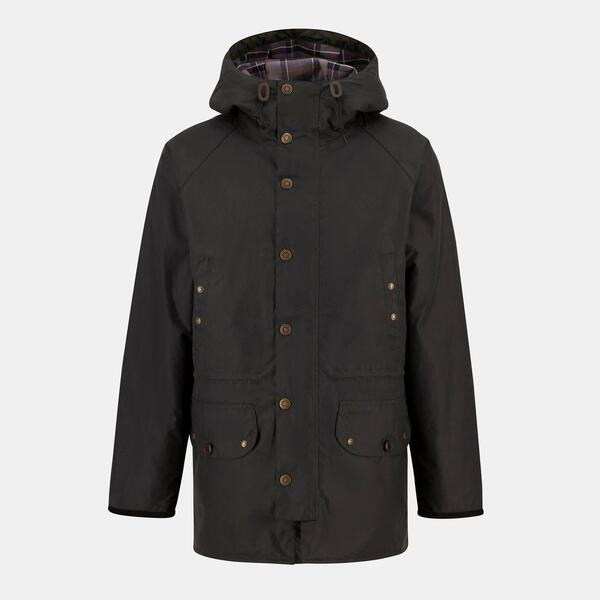 バブアー メンズ アウター ジャケット・ブルゾン Barbour Men's Reel Waxed Long Sleeve Wax Jacket Sage SG51 セージ