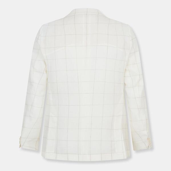 雇い主 メンズ アウター 上衣・上衣 Boss Men\u0027s Hutson Formal Jacket Open White 白いこと コート・ジャケット-メンズファッション