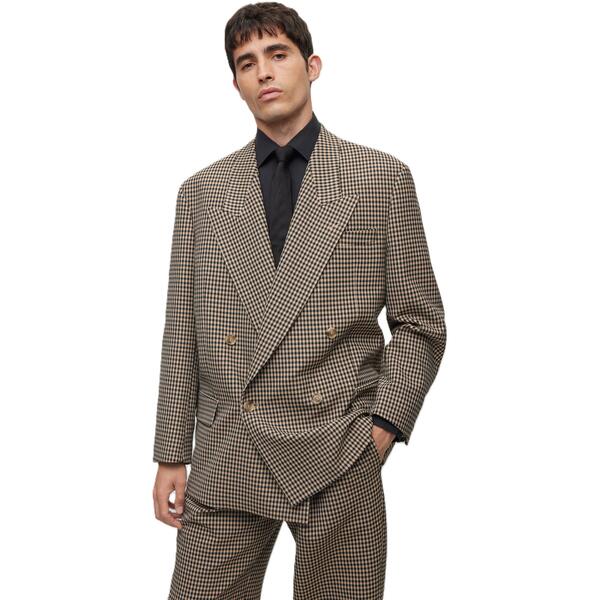 ボス メンズ アウター ジャケット・ブルゾン Boss Men's H 92 Formal Jacket Beige ベージュ