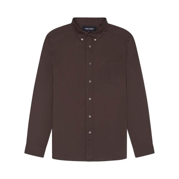 ライルアンドスコット メンズ トップス シャツ オックスフォード Lyle and Scottonal Eagle Plain Oxford Shirt Green グリーン