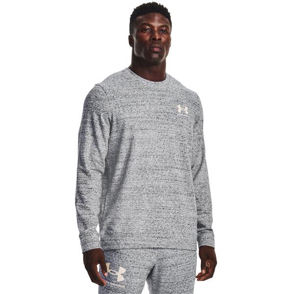 アンダーアーマー メンズ アウター ニット・セーター パイル Under Armour Rival Terry Crew Sweater Mens Grey グレー