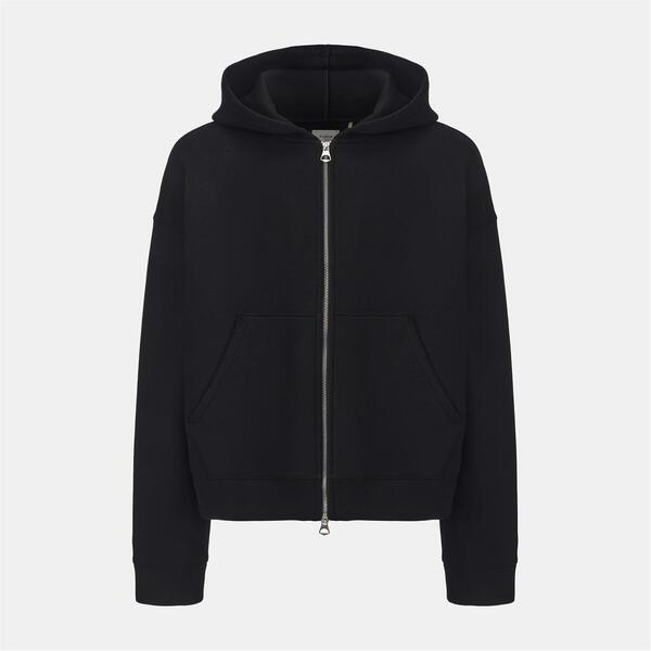 ファイヤートラップ メンズ アウター パーカー・スウェット スキューバ Firetrap Scuba Full Zip Hoody Mens Black ブラック｜ReVida 店 8,345円