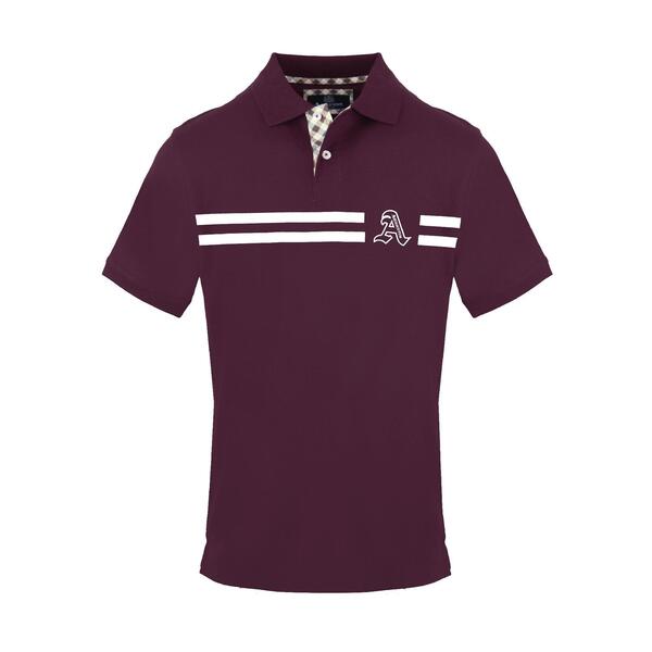 アクアスキュータム メンズ トップス スポーツシャツ Aquascutum Polo 錫99 Red 赤いこと