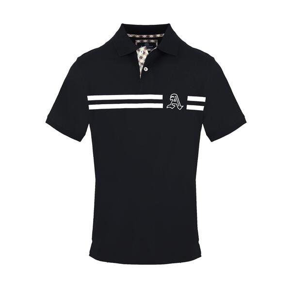 アクアスキュータム メンズ トップス スポーツシャツ Aquascutum Polo 錫99 Black 黒いこと